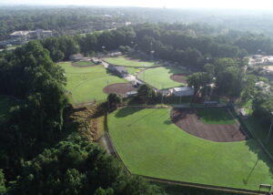 natural turf outfields at morgan falls athletic complex