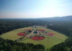 Alto Park Infield renovation completed by Advanced Sports Group.