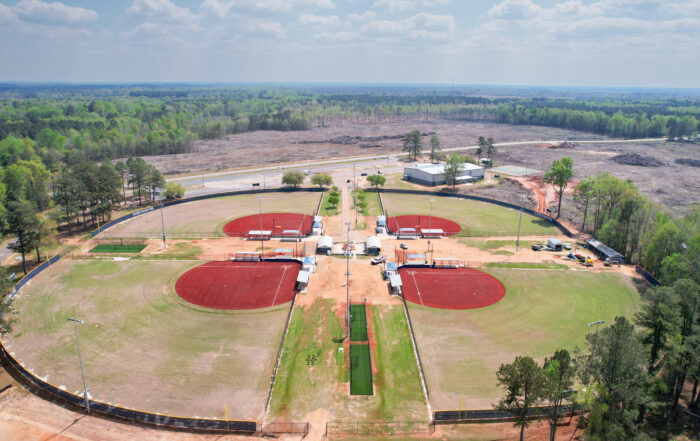 kaolin park baseball infields in washington county built by advanced sports group