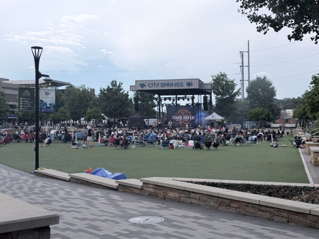 City Green in use in Sandy Springs Georgia